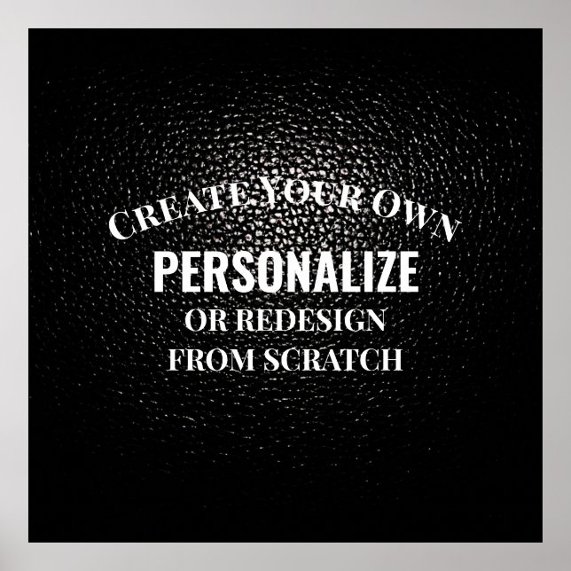 Erstellen Sie Ihre eigenen - gestalten Sie Ihre ei Poster (Vorne)