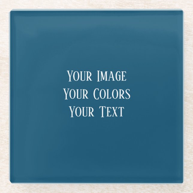 Erstellen Sie Ihre eigenen Glasuntersetzer (Vorderseite)