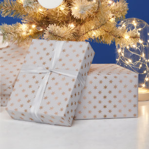 Erstellen Sie Ihre eigenen goldenen Sterne Geschenkpapier