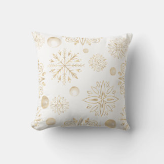 Erstellen Sie Ihre eigenen Goldschneeflocken & Bee Kissen