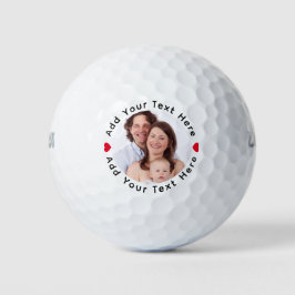 Erstellen Sie Ihre eigenen Golf-Bälle für Ihr Foto Golfball