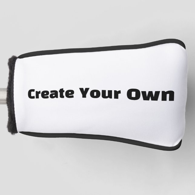 Erstellen Sie Ihre eigenen Golf Headcover (Vorderseite)