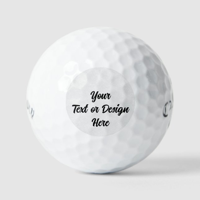 Erstellen Sie Ihre eigenen Golfball (Vorderseite)