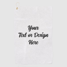 Erstellen Sie Ihre eigenen Golfhandtuch