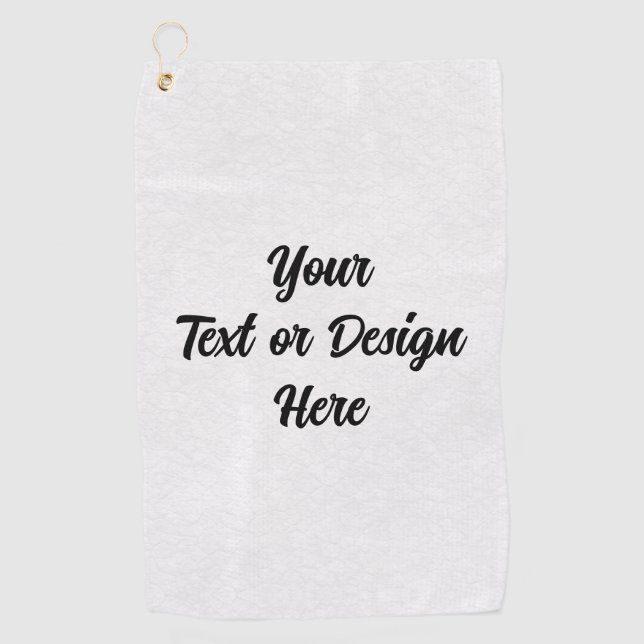 Erstellen Sie Ihre eigenen Golfhandtuch (Vorderseite)