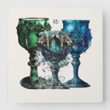 Erstellen Sie Ihre eigenen gotischen blauen und gr