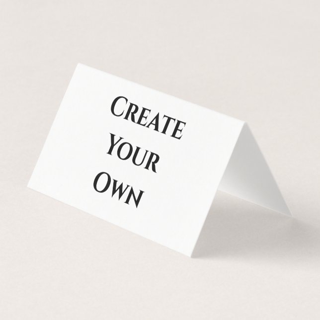 Erstellen Sie Ihre eigenen Grafikkarten (Vorderseite)