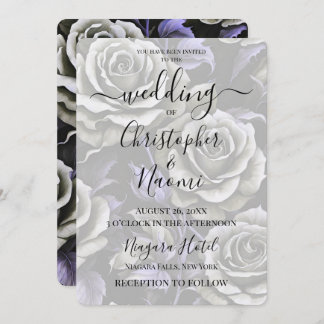 Erstellen Sie Ihre eigenen großen, kühlen grauen R Einladung