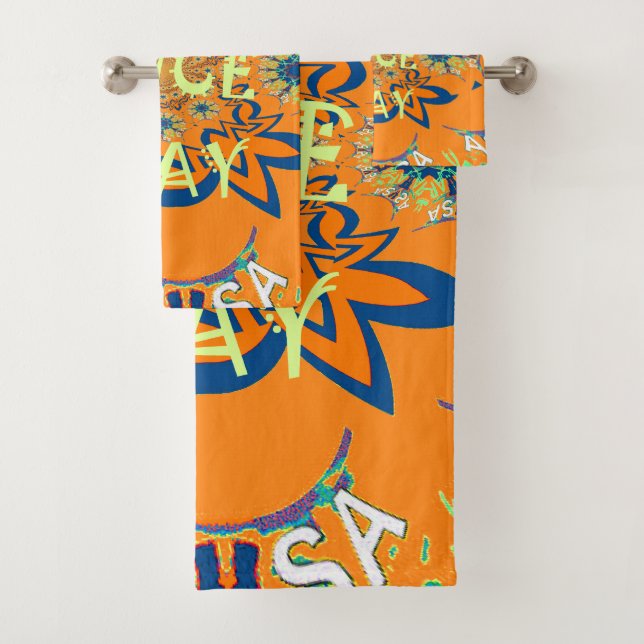 Erstellen Sie Ihre eigenen, haben Sie einen schöne Badhandtuch Set (Insitu)