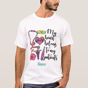 Erstellen Sie Ihre eigenen Herzen gehört zu meinen T-Shirt