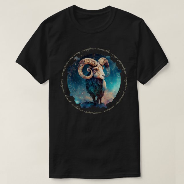 Erstellen Sie Ihre eigenen Himmelsäere Zodiac T-Shirt (Design vorne)