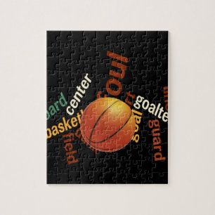 Erstellen Sie Ihre eigenen Hoops Basketball Sport  Puzzle