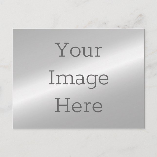 Erstellen Sie Ihre eigenen Imitate metallisches Si Postkarte (Vorderseite)