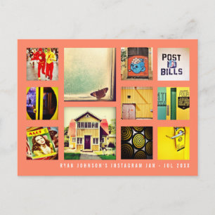 Erstellen Sie Ihre eigenen Instagram Square Foto C Postkarte