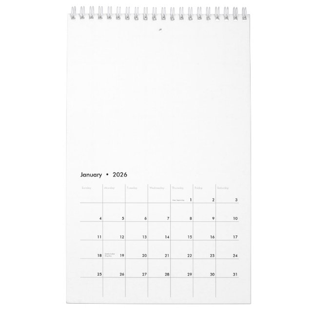 Erstellen Sie Ihre eigenen Kalender (Jan 2026)