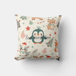 Erstellen Sie Ihre eigenen Kawaii-Freunde Winterti Kissen