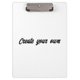 Erstellen Sie Ihre eigenen Klemmbrett