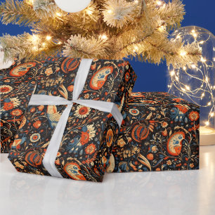 Erstellen Sie Ihre eigenen lebendigen volkstümlich Geschenkpapier