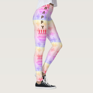 Erstellen Sie Ihre eigenen Leggings zum Geburtstag