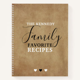  Erstellen Sie Ihre eigenen Lieblingsrezepte Notizbuch