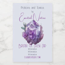 Erstellen Sie Ihre eigenen Lila Amethyst-Kristalle