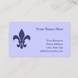 Erstellen Sie Ihre eigenen Lilien Visitenkarte