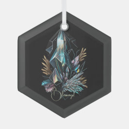 Erstellen Sie Ihre eigenen magischen Kristalle Ornament Aus Glas