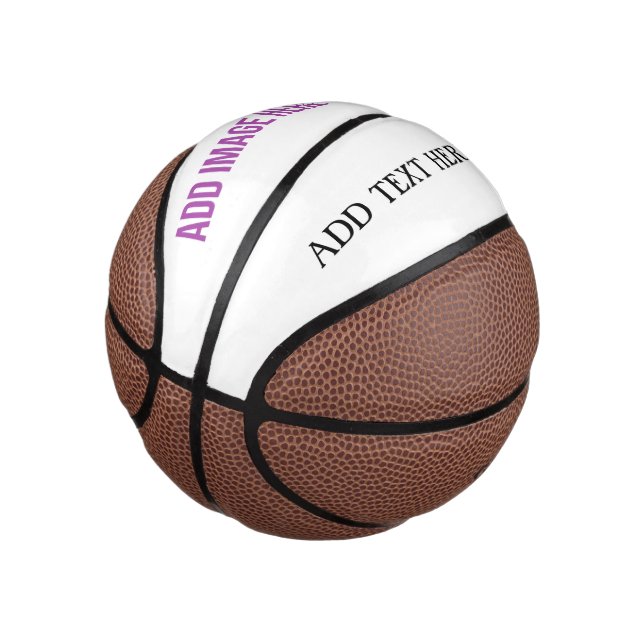 Erstellen Sie Ihre eigenen Mini Basketball (angewinkelt)