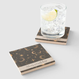 Erstellen Sie Ihre eigenen Monde & Planeten Celest Steinuntersetzer