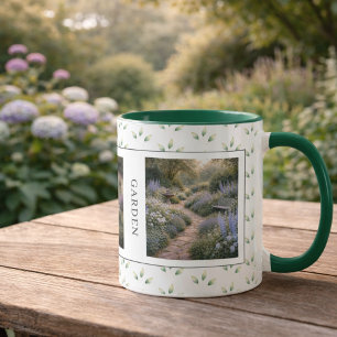 Erstellen Sie Ihre eigenen monogrammierten Gartenf Tasse
