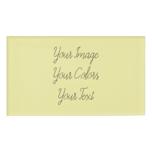 Erstellen Sie Ihre eigenen Namenschild