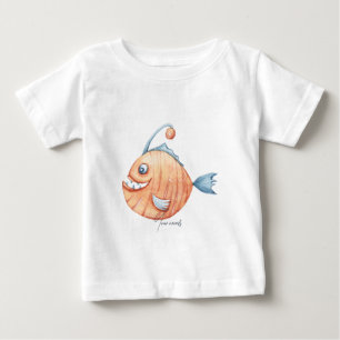 Erstellen Sie Ihre eigenen Niedlichen Angelfische Baby T-shirt