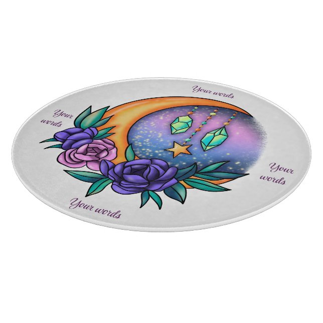 Erstellen Sie Ihre eigenen Niedlichen Kristalle, M Schneidebrett (Ecke)