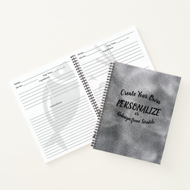 Erstellen Sie Ihre eigenen Notizbuch (Innenseite)