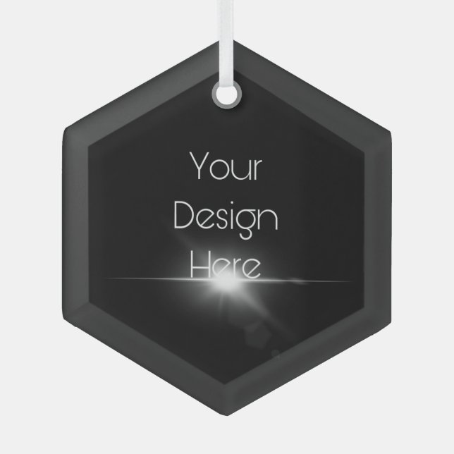 Erstellen Sie Ihre eigenen Ornament Aus Glas (Vorderseite)