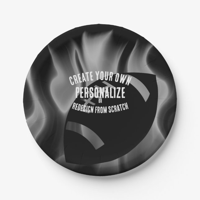 Erstellen Sie Ihre eigenen Pappteller (Vorderseite)