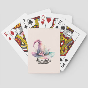 Erstellen Sie Ihre eigenen pastellfarbenen Rainbow Spielkarten
