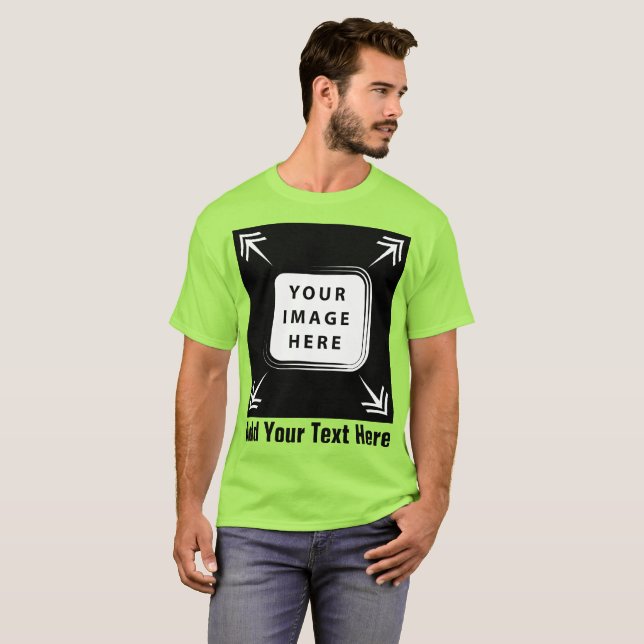 Erstellen Sie Ihre eigenen Personalisierten Gesche T-Shirt (Vorne ganz)