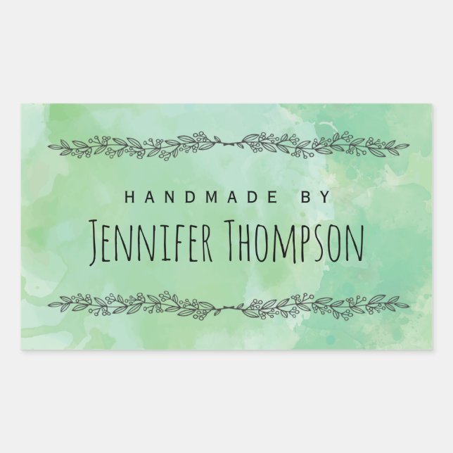 Erstellen Sie Ihre eigenen Personalisierten Handys Rechteckiger Aufkleber (Vorderseite)