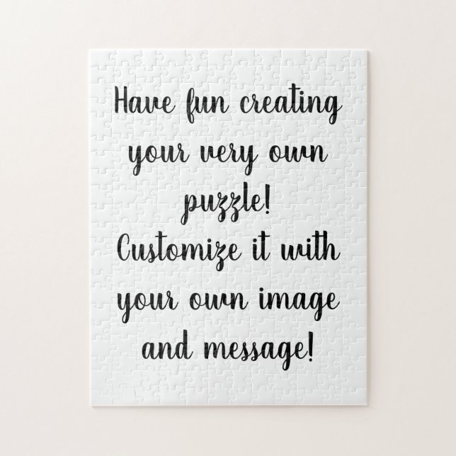 Erstellen Sie Ihre eigenen Personalisierten, indiv Puzzle (Vertikal)