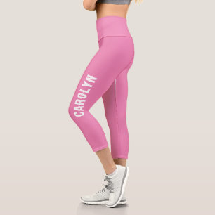Erstellen Sie Ihre eigenen Personalisierten Namen Capri Leggings
