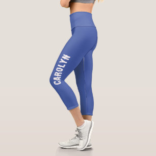 Erstellen Sie Ihre eigenen Personalisierten Namen Capri Leggings