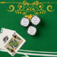 Komposit-Pokerchips, Schwarz Gestreifte Kante (Poker Table (Stack))