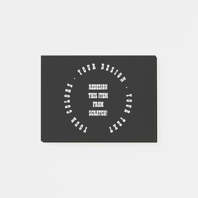 Erstellen Sie Ihre eigenen Post-it Klebezettel (Vorderseite)