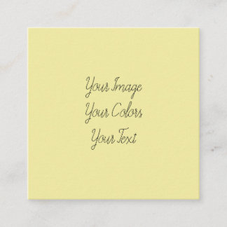 Erstellen Sie Ihre eigenen Quadratische Visitenkarte