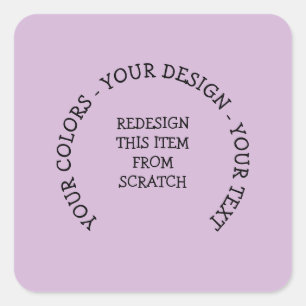 Erstellen Sie Ihre eigenen Quadratischer Aufkleber