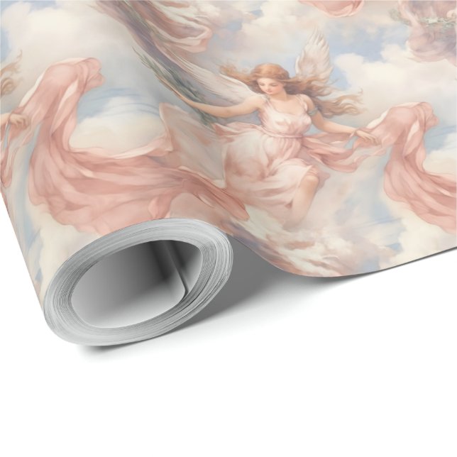 Erstellen Sie Ihre eigenen romantischen Vintagen E Geschenkpapier (Rolleneckpunkt)