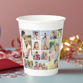 Erstellen Sie Ihre eigenen Rundecken 12 FotoCollag Pappbecher