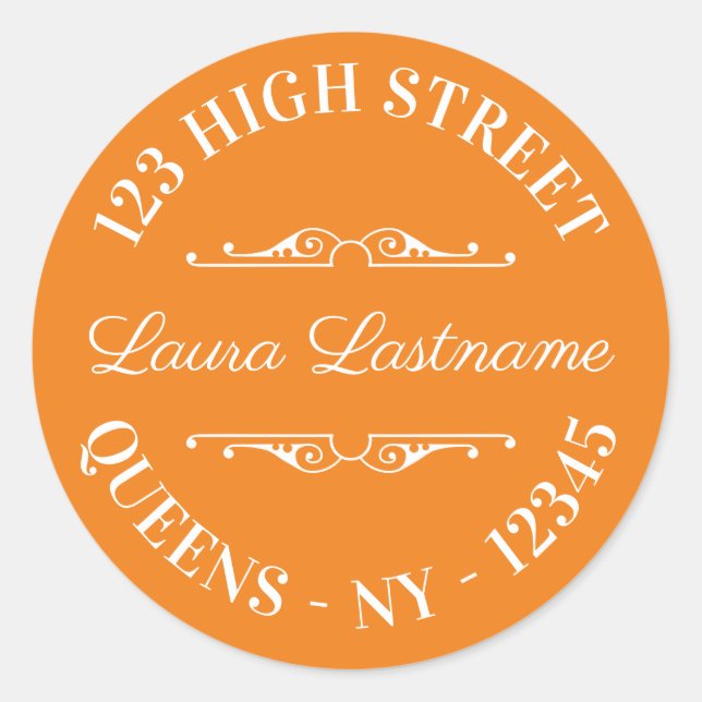 Erstellen Sie Ihre eigenen Runder Aufkleber (Vorderseite)