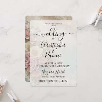 Erstellen Sie Ihre eigenen rustikalen Shabby Chic Einladung